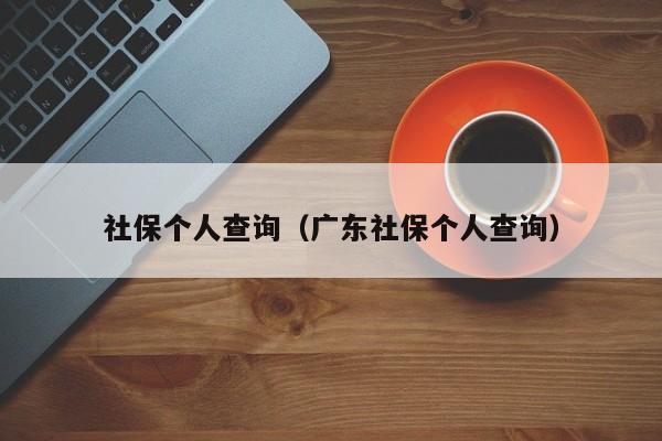 社保个人查询（广东社保个人查询）