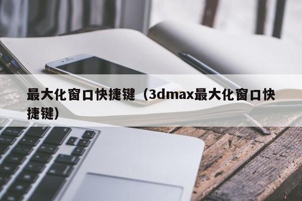 最大化窗口快捷键（3dmax最大化窗口快捷键）