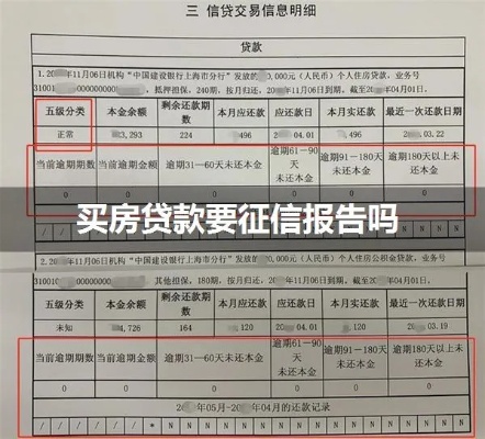 买房征信看哪些方面 买房征信主要看什么信息