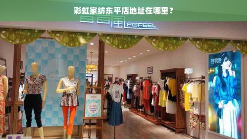 彩虹家纺东平店地址在哪里？