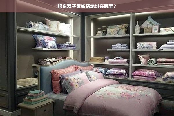 肥东双子家纺店地址在哪里？