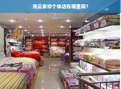 青云家纺个体店在哪里啊？