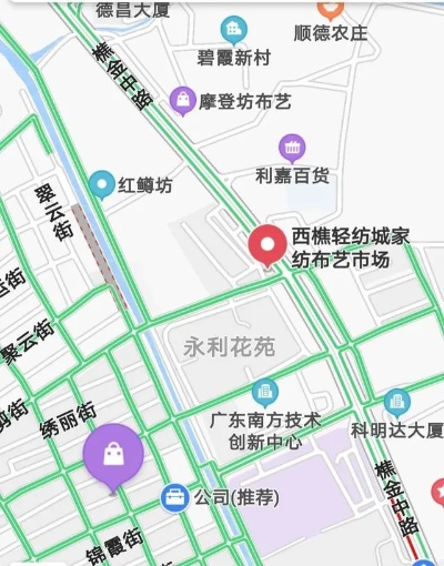 探究锦绣家纺市场，地理位置、交通指南及周边景点