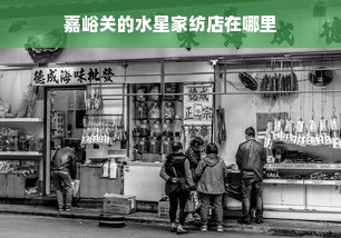 嘉峪关的水星家纺店在哪里