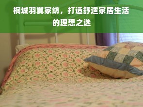 桐城羽翼家纺，打造舒适家居生活的理想之选