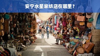 安宁水星家纺店在哪里？