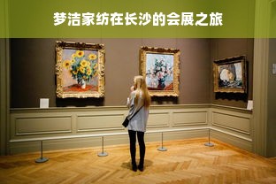 梦洁家纺在长沙的会展之旅