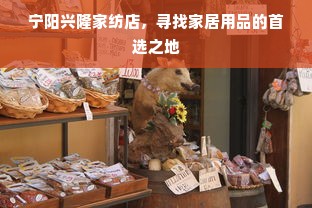 宁阳兴隆家纺店，寻找家居用品的首选之地