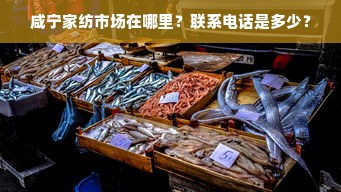 咸宁家纺市场在哪里？联系电话是多少？