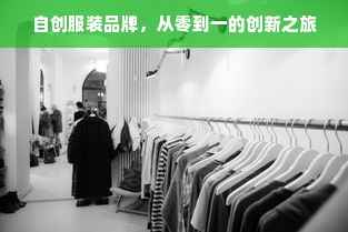 自创服装品牌，从零到一的创新之旅