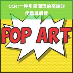 CCR:一种引领潮流的高端时尚品牌解读