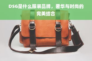 DSG是什么服装品牌，奢华与时尚的完美结合