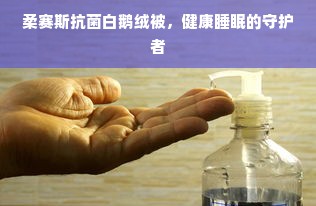 柔赛斯抗菌白鹅绒被，健康睡眠的守护者