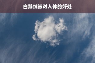 白鹅绒被对人体的好处