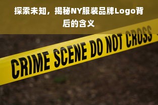 探索未知，揭秘NY服装品牌Logo背后的含义