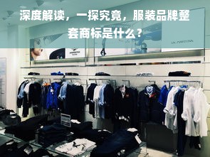 深度解读，一探究竟，服装品牌整套商标是什么？