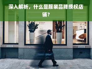 深入解析，什么是服装品牌授权店铺？