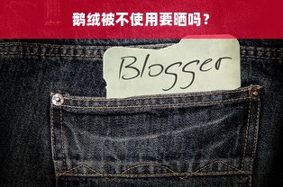 如何解决鹅绒被不贴被套