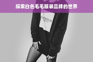 探索白色毛毛服装品牌的世界