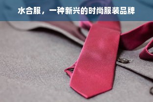 水合服，一种新兴的时尚服装品牌