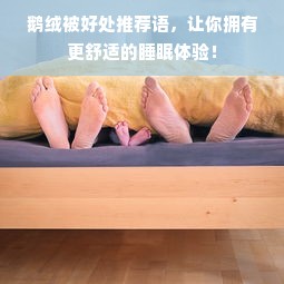 鹅绒被好处推荐语，让你拥有更舒适的睡眠体验！