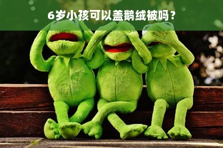 6岁小孩可以盖鹅绒被吗？