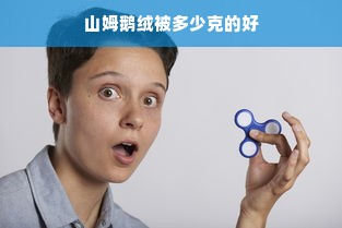 山姆鹅绒被多少克的好