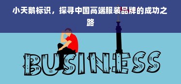 小天鹅标识，探寻中国高端服装品牌的成功之路