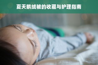 夏天鹅绒被的收藏与护理指南