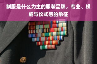 制服是什么为主的服装品牌，专业、权威与仪式感的象征