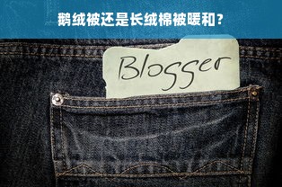 鹅绒被还是长绒棉被暖和？