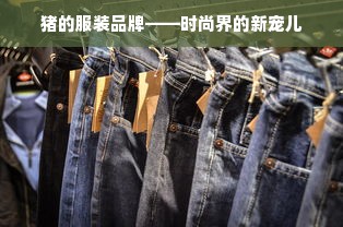 猪的服装品牌——时尚界的新宠儿