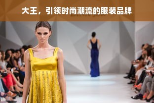 大王，引领时尚潮流的服装品牌