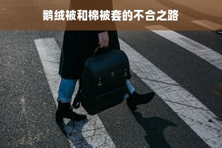 鹅绒被和棉被套的不合之路