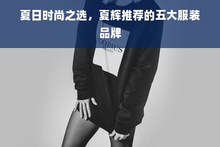 夏日时尚之选，夏辉推荐的五大服装品牌