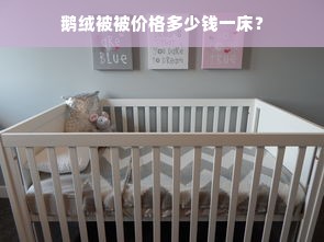 鹅绒被被价格多少钱一床？