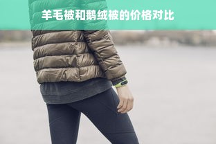 羊毛被和鹅绒被的价格对比