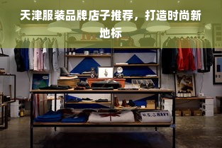 天津服装品牌店子推荐，打造时尚新地标