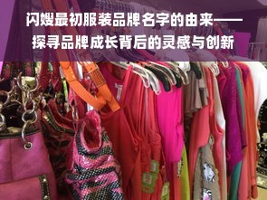 闪嫂最初服装品牌名字的由来——探寻品牌成长背后的灵感与创新