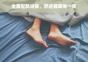 全屋配鹅绒被，舒适睡眠每一夜