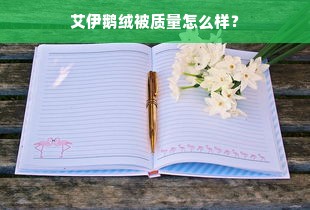 艾伊鹅绒被质量怎么样？