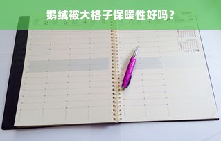 鹅绒被大格子保暖性好吗？