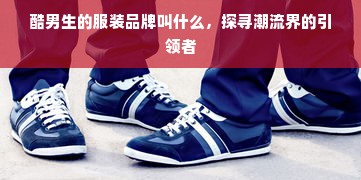 酷男生的服装品牌叫什么，探寻潮流界的引领者