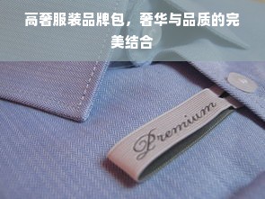 高奢服装品牌包，奢华与品质的完美结合