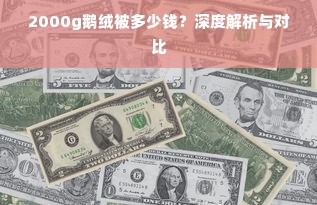 2000g鹅绒被多少钱？深度解析与对比