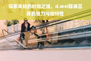 探索未知的时尚之域，d.wei服装品牌的魅力与独特性