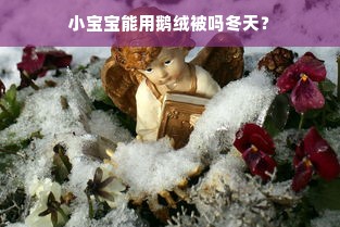 小宝宝能用鹅绒被吗冬天？