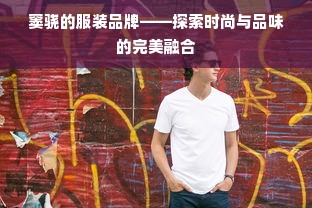 窦骁的服装品牌——探索时尚与品味的完美融合