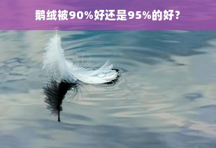 鹅绒被90%好还是95%的好？