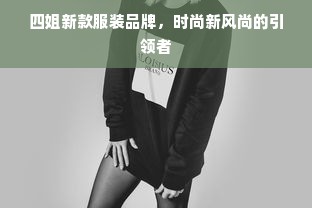 四姐新款服装品牌，时尚新风尚的引领者